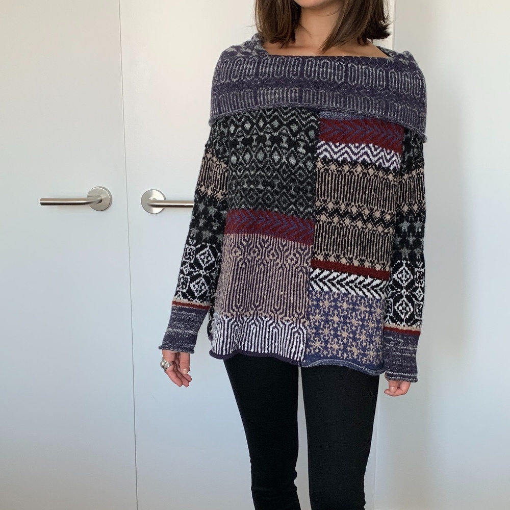 Free People Turtleneck/Off-the-shoulder Sweater